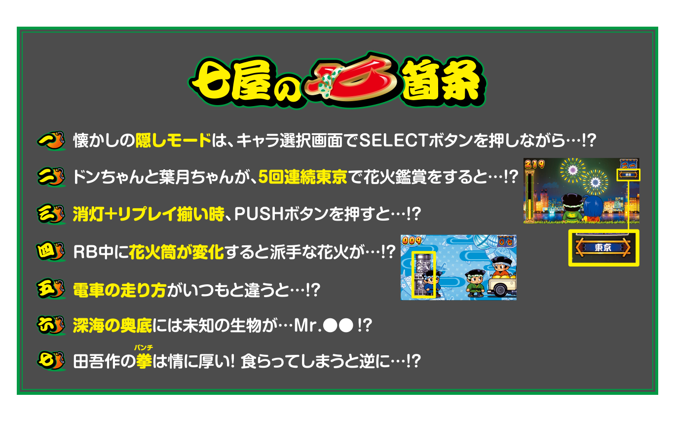 七屋の七箇条